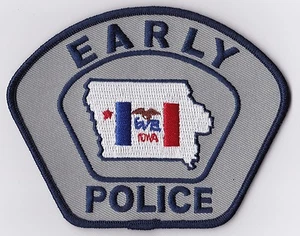 Früher Police Iowa IA Police Patch - Bild 1 von 1