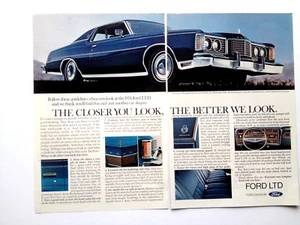 1974 Ford LTD Brougham Print Ad - Picture 1 of 2