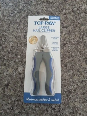 Cortadores de unhas Top Paw para cães médios e grandes - Aperto confortável/protetor de segurança -NOVO - Imagem 1 de 2