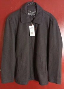 Ladies Coat Jacket Domini International NWT Black SZ L #81008 Free Shipping  - Bild 1 von 8