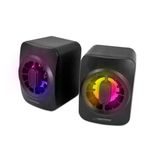 USB Lautsprecher Multimedia Paar Boxen PC Computer Laptop EGS104 - Bild 1 von 3