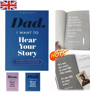 Dad, I Want to Hear Your Story: Father's Journal To Share Life Notebooks - Picture 1 of 11