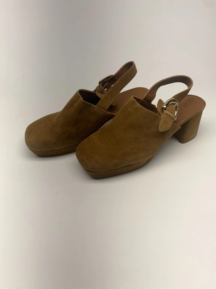 Zueco de plataforma Sumari marrón Aerosoles para mujer talla 9,5 Foto 1 de 4