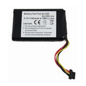 Bateria Tom Tom Go 550 3.7V 1100mAh 4.1Wh Li-ion Usado - Imagen 1 de 1