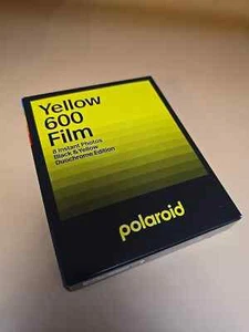 Polaroid 600 Film - Black & Yellow Duochrome Edition - Cold Stored EXP 08/23 - Picture 1 of 1