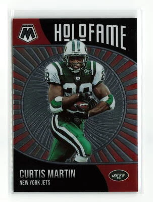 CURTIS MARTIN #19 2021 PANINI MOSAIC JETS HOLOFAME - Image 1 of 2