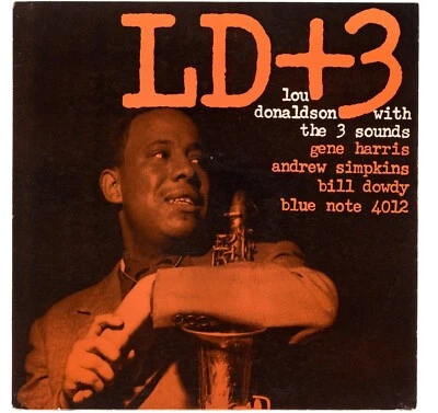 Lou Donaldson – LD+3 BLP 4012, Deep Groove, Mono, 2nd pressing, US, 1961 - Image 1 of 4