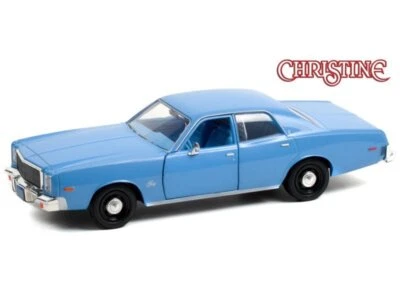 PLYMOUTH Fury - blue - 1977 - CHRISTINE - Greenlight 1:24 - Immagine 1 di 4
