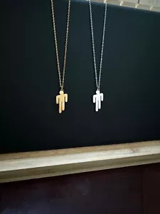 Blohsh Necklaces Bundle - Gold & Silver Plated - Billie Eilish - 2 Necklaces - Picture 1 of 3