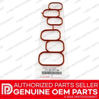 GENUINO Toyota Lexus OEM 3.5L V6 colector de admisión junta plenum 17176-31130 NUEVO Foto 1 de 3
