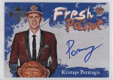 2015-16 Panini Court Kings Fresh Paint Kristaps Porzingis #FP-KP Rookie Auto RC