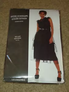 Costume, Female, Gothic Schoolgirl, Adult Large 10-12, NIP - Picture 1 of 5