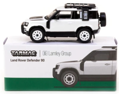 Coche diecast Tarmac Works GLOBAL64 Land Rover Defender 90 - Lamley escala 1:64 Foto 1 de 3