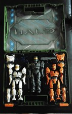 Mega Bloks Halo Collector’s Case UNSC Figures 29699 Complete Green Exc Cond