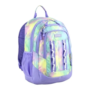 Eastsport Unisex Pinnacle Sport 19" Laptop Backpack Lavender Tie-Dye Happy Large - Picture 1 of 4