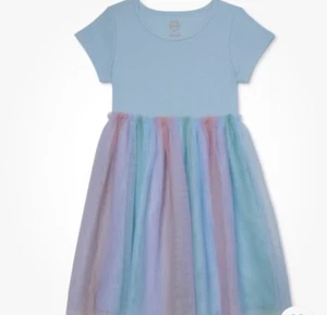 Wonder Nation Girls Short Sleeve Tutu Dress Size 14/16 Plus - Picture 1 of 1