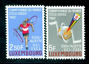 1962 Cyclo-Cross Cycling World Championship,globe,earth,Luxembourg,M.655,MNH - Picture 1 of 1