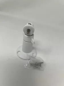 360 Degree Horizontal Angle Metal CCTV CCD Camera Security Bracket white color - Picture 1 of 3