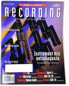 Home & Studio RECORDING Magazine - October 1993 - Picture 1 of 2