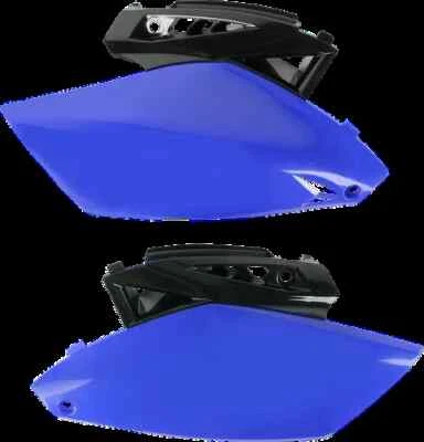 Paneles laterales de plástico Acerbis azul negro Yamaha YZ250F 10-13 Foto 1 de 4