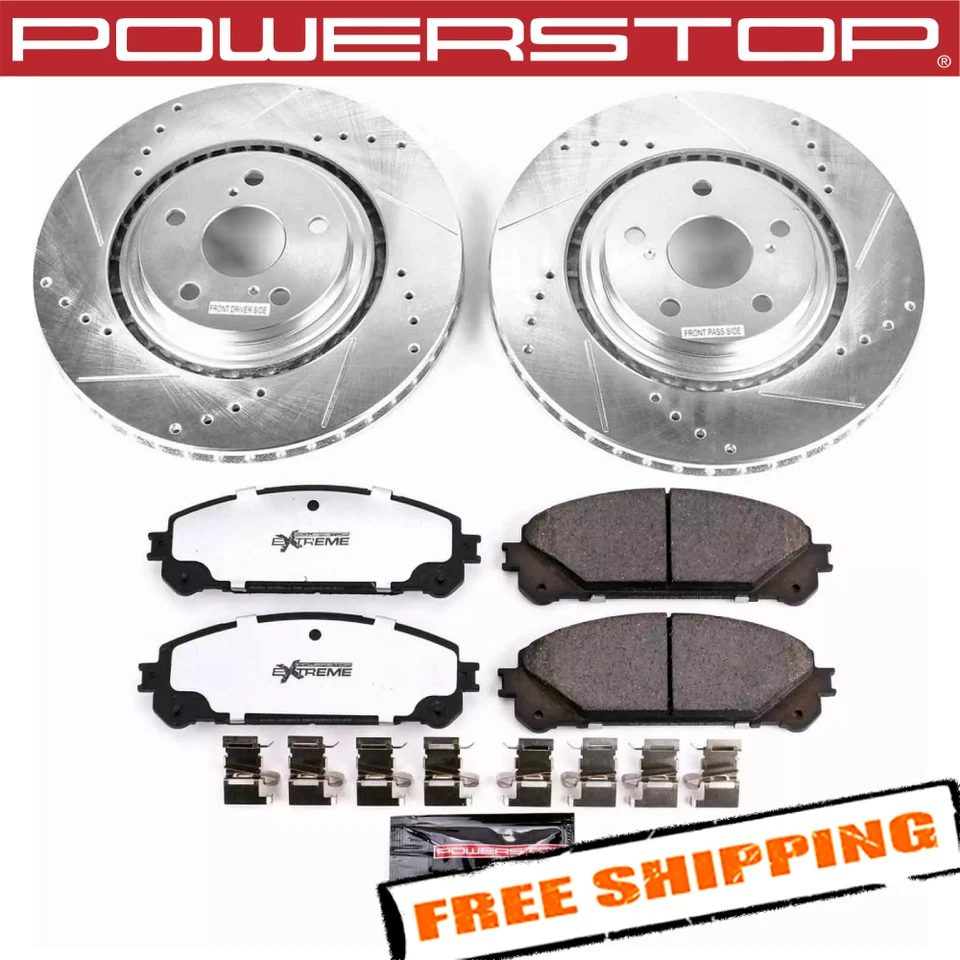 Power Stop 1-Click Extreme Z36 Truck & Tow Brake Kit for 08-19 Toyota Highlander Foto 1 de 2