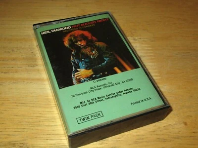 Hot August Night by Neil Diamond (Cassette, Album, 1972, MCA Records) RCA Music - Image 1 of 4