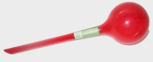 PLANT WATERING GLOBE ~Self Watering Bulb ~ Colorful Water Globe~ 11.5" X3"~RED - Picture 1 of 1