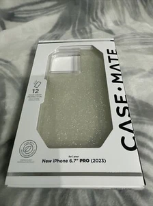 Case-Mate iPhone 15 Pro Max Case -Sheer Crystal Champagne 12ft Drop Protection. - Picture 1 of 4