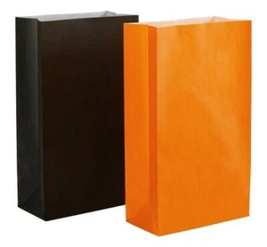 Halloween Paper Party Bags - Loot Treat Gift Bags for Spooky Children's Parties - Picture 1 of 9
