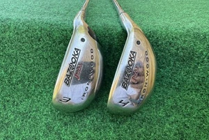 Tour Edge Bazooka Jmax Iron-woods, 21* 3, 24* 4, RH, R Flex Steel Shafts - Picture 1 of 14
