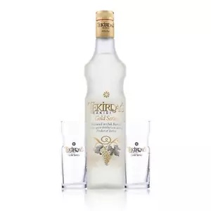 Tekirdag Gold Series 45% Vol. 0,7l in Geschenkbox mit 2 Gläsern - Bild 1 von 1