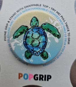 Popsockets Grip Stand with Swappable Top for Cell Phones Sea Turtle Tortuga NEW - Picture 1 of 3