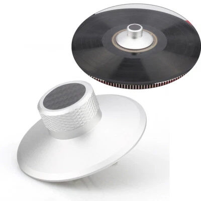 Aluminum Record Weight Clamp LP Vinyl Turntable Disc Stabilizer 130g - Image 1 of 4