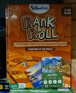 SKILLMATICS Rank & Roll Countries of the World Strategy Memory Ages 8 + up - Picture 1 of 1