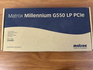 MATROX Millennium G550 LP PCIe G55-MDDE32LPDF / G55-MDDE32LPD - Bild 1 von 6