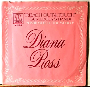 Diana Ross Reach Out & and Touch Somebody's Hand 45 PS Pic PICTURE SLEEVE ONLY B - Picture 1 of 3