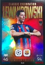 Robert Lewandowski - LIMITED EDITION CLASSIC CELEBRATION Attax Extra 22/23 CL6