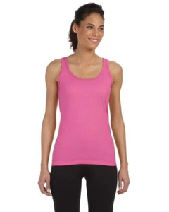 Gildan G642L Ladies Softstyle Fitted Tank - Picture 1 of 7
