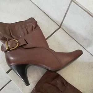 Stiefelette  Gr. 41, NEUw., Steve Madden, Echtleder, cognacfarben - Bild 1 von 10