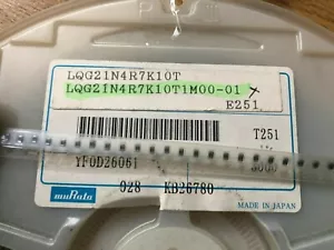 MURATA 0805 SMD Induttori Chip SMT 4,7nH 10% 20 PEZZI UK STOCK Z2591 - Foto 1 di 1