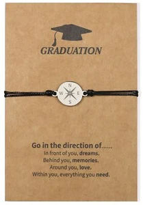 Graduation Gifts Adjustable Bracelet for Women Men, 2024 High School College Ins - Picture 1 of 5