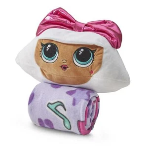 MGA Entertainment L.O.L Surprise Pillow Buddy and Blanket - Picture 1 of 2