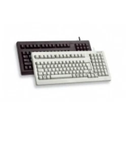 Cherry USB/PS2 Compact Keyboard - Light Grey - Picture 1 of 2