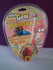SEALED New 1999 Micro Gear Sports Football Electronic Ear Hook FM Radio  - Picture 1 of 3