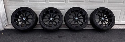 BMW E60 E61 M5 2005-2010 OEM SET LLANTAS ALEACIÓN 19 PULGADAS LLANTAS NEUMÁTICOS ESTILO 166M Foto 1 de 4