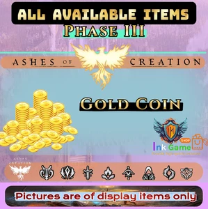 🔥Ashes of Creation 🔥 Gold Coin - Picture 1 of 2
