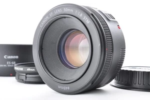 Canon EF Lens 50mm f/1.8 STM Near Mint Standard Prime Lens Y2063 - Picture 1 of 13