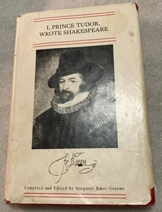 Ich, Prinz Tudor, schrieb Shakespeare seltenes Hardcover Buch - Margaret Barsi Greene - Bild 1 von 17