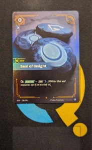 Seal of Insight OGN 120/298 Epic Riftbound League of Legends - Bild 1 von 3