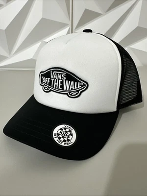 Vans Kids Hat Trucker Classic Patch Black OS - Image 1 of 4